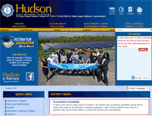 Tablet Screenshot of hudsoncityschooldistrict.com